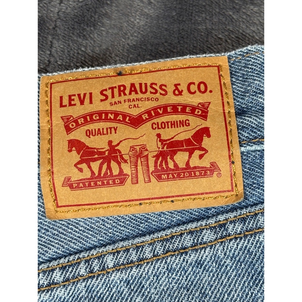Levi's Denim‎ Mini Skirt Size 26 Blue Jean Skirt Womens Casual - Picture 9 of 10